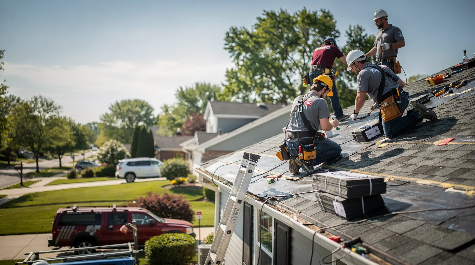 Roof Repair in Easton, IL around you